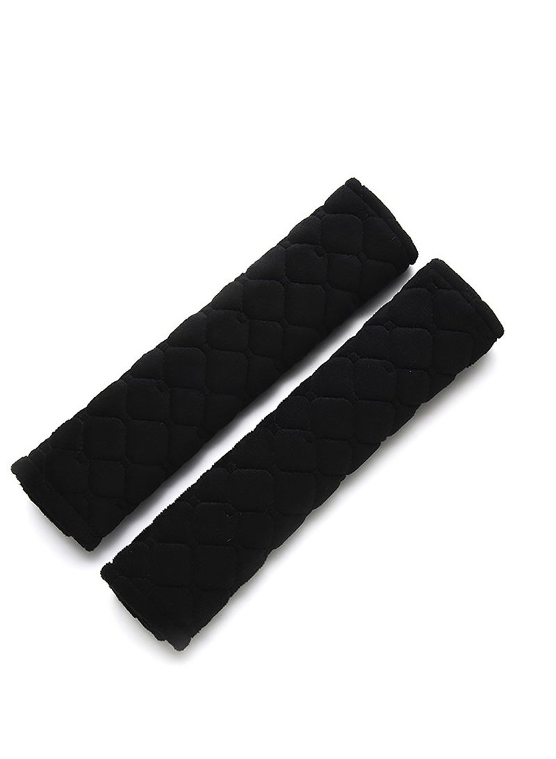 Car Seat Belt Comfort Harness Pad 2 Pack Car SeatBelt Pads Cover Safety Belt Strap Shoulder Pad for Adults and Children Helps Protect Your Neck and Shoulder - Image 1